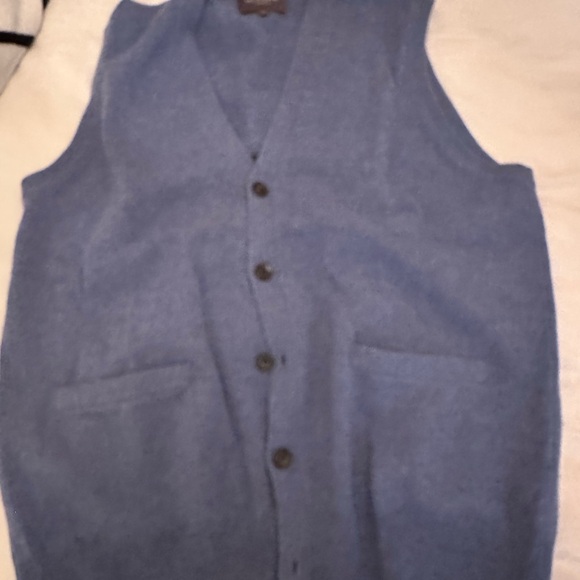 Eric bompard cashmere sweater vest medium - Picture 2 of 5